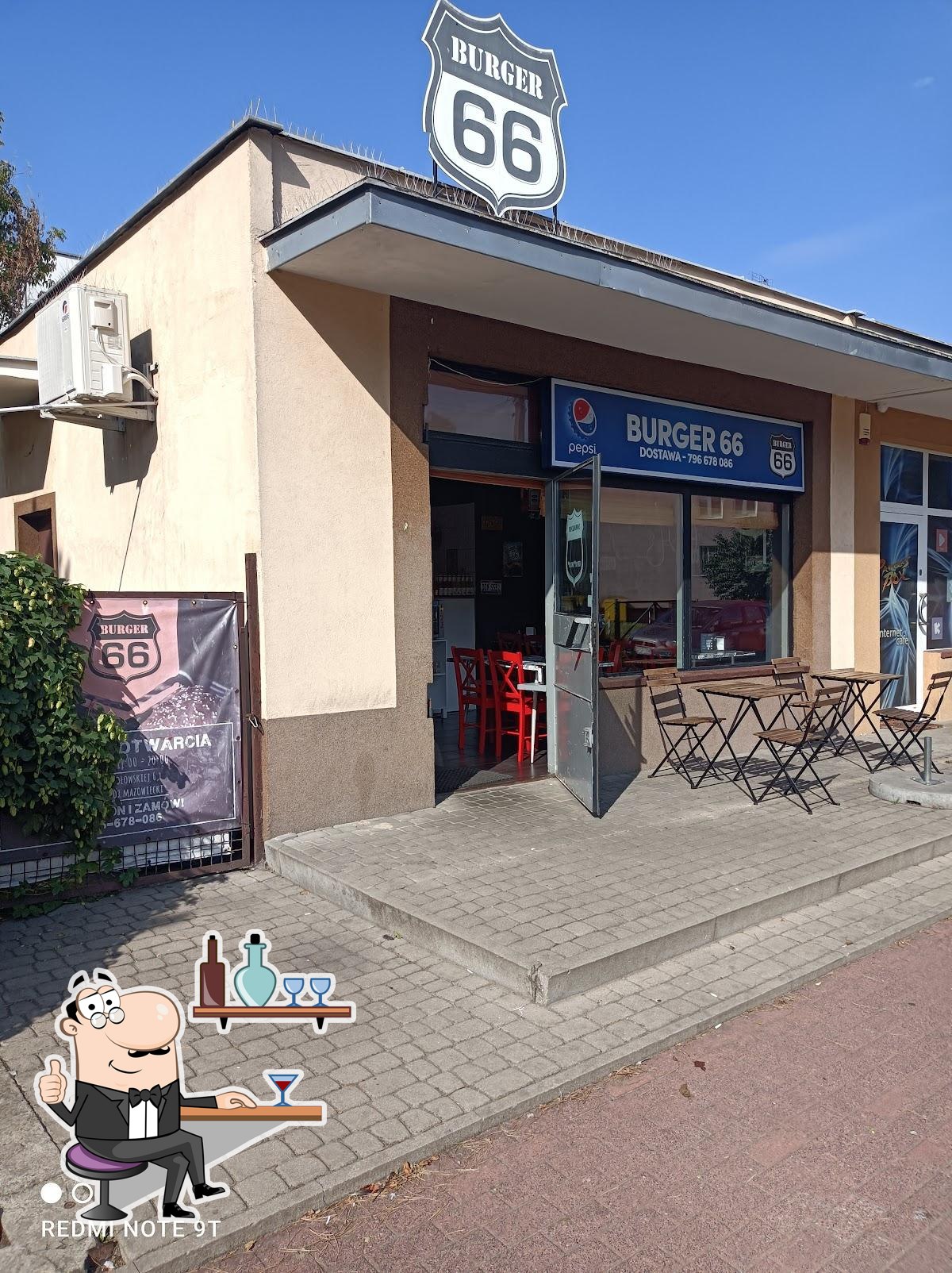Wejście do lokalu Burger 66 przy ulicy Sempołowskiej 6